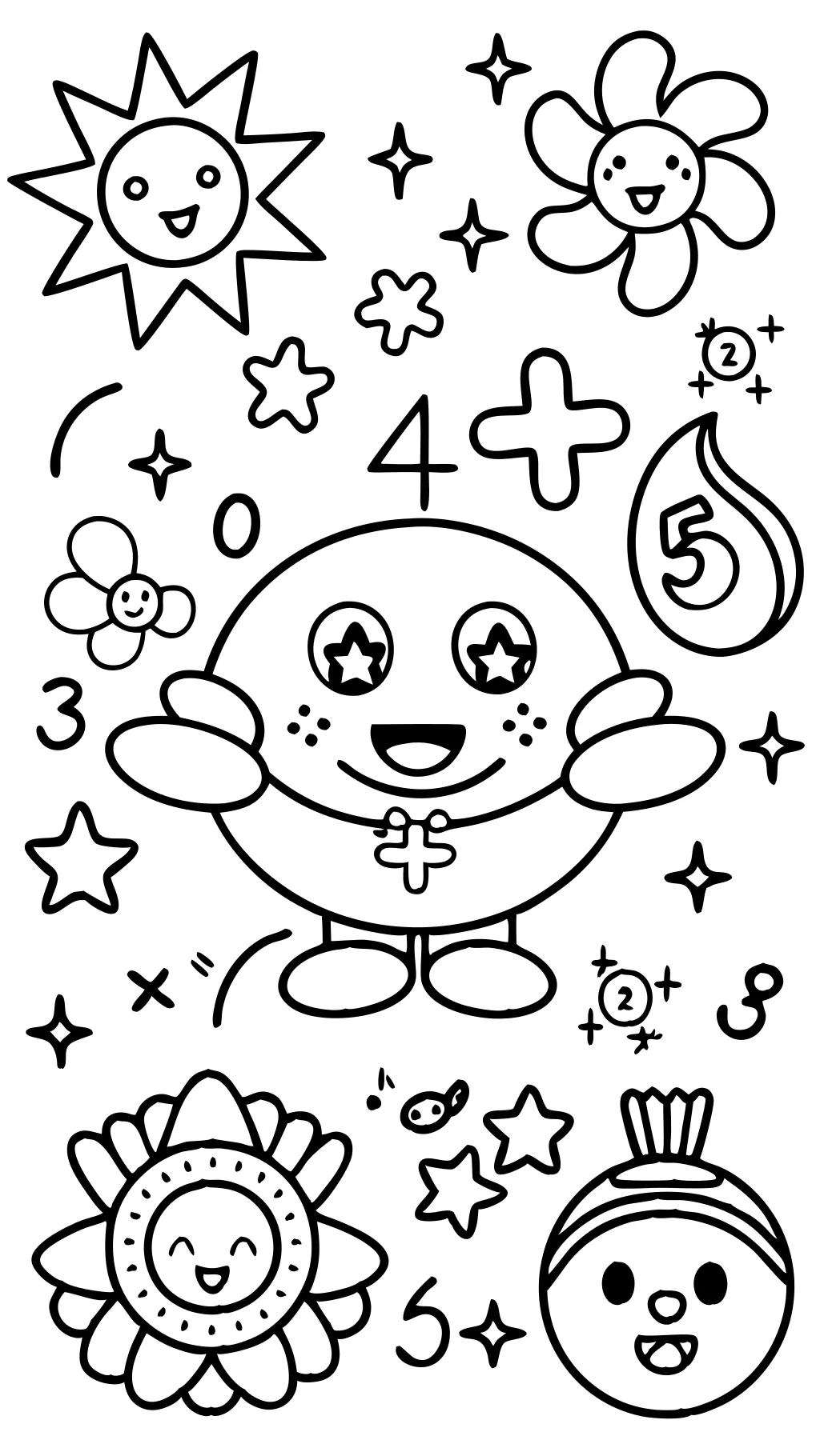 printable math coloring pages